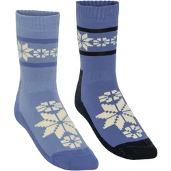 Kari Traa, Damen, Sportsocken, Women's Rusa Sock 2-Pack (36 - 38), Blau