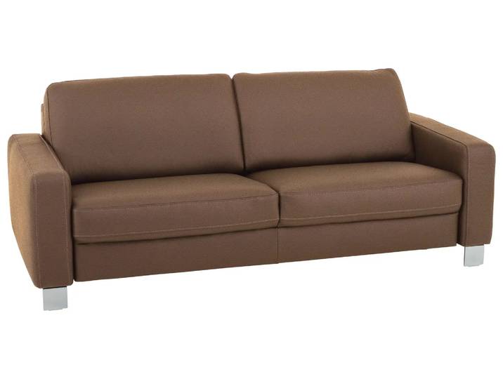 Sofa Shetland Basic B: 214 cm Polipol / Farbe: Stone / Material: Microfaser Basic