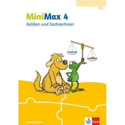 MiniMax 4. Themenheft Größen und Sachrechnen - Ausleihmaterial Klasse 4, Geheftet von , Klett Schulbuchverlag, 978-3-12-280693-4