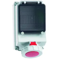 Bals Elektrotech. Wandsteckdose abgesichert 1598