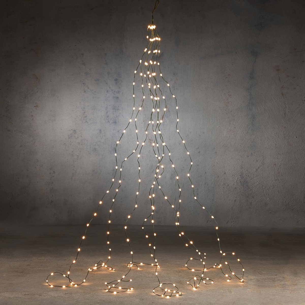 Luca Lighting Lichtmantel Kerstboomverlichting met 480 LED Lampjes - L200 cm - Warm Wit
