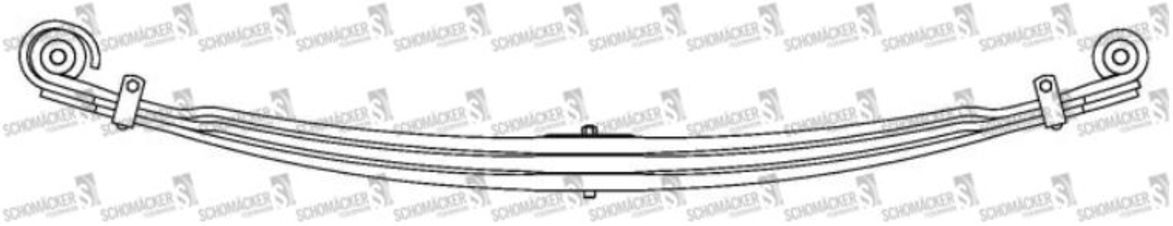 Fahrwerksfedern SCHOMACKER 90172000-S