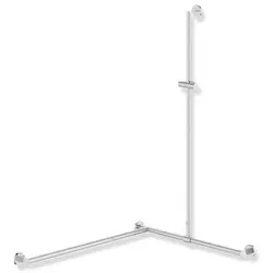 Hewi System 900 Duschhandlauf 900.35.33740 1250 x 765 x 965 mm, Ausführung links