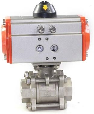 All Categories Goods Premium Stainless Steel Pneumatic Ball Valve Air Actuated Valve Premium Stainless Steel Pneumatic Ball Valve Air Actuated Valve