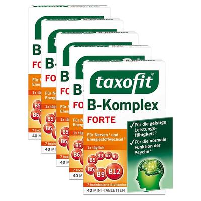 Taxofit B-Komplex Tabletten 5x 5x40 St