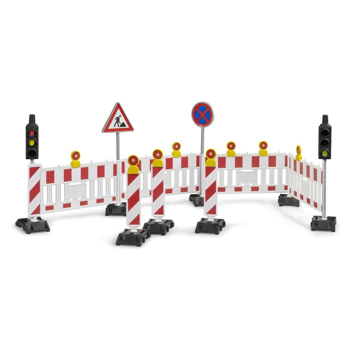 Bruder 62009 Zubehör: Verkehrssicherungsset mit Ampeln (62009)