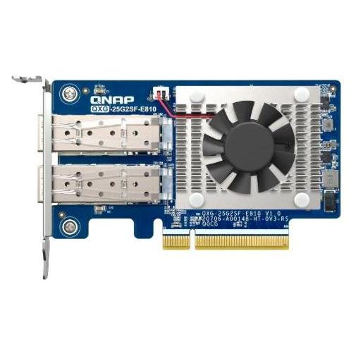 QNAP 2PORT SFP28 25GBE NW EXP CARD (QXG-25G2SF-E810)