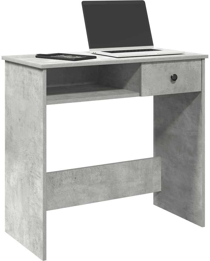17 Stories Sherline Writing Desk Concrete Grey