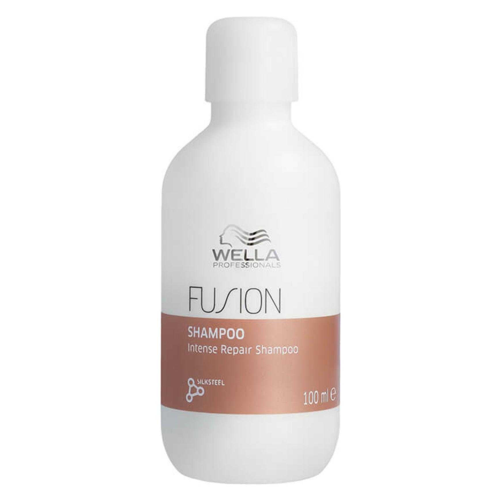 Wella Professionals Fusion Intense Repair Shampoo (Flüssiges Shampoo, 100 ml) (3725)