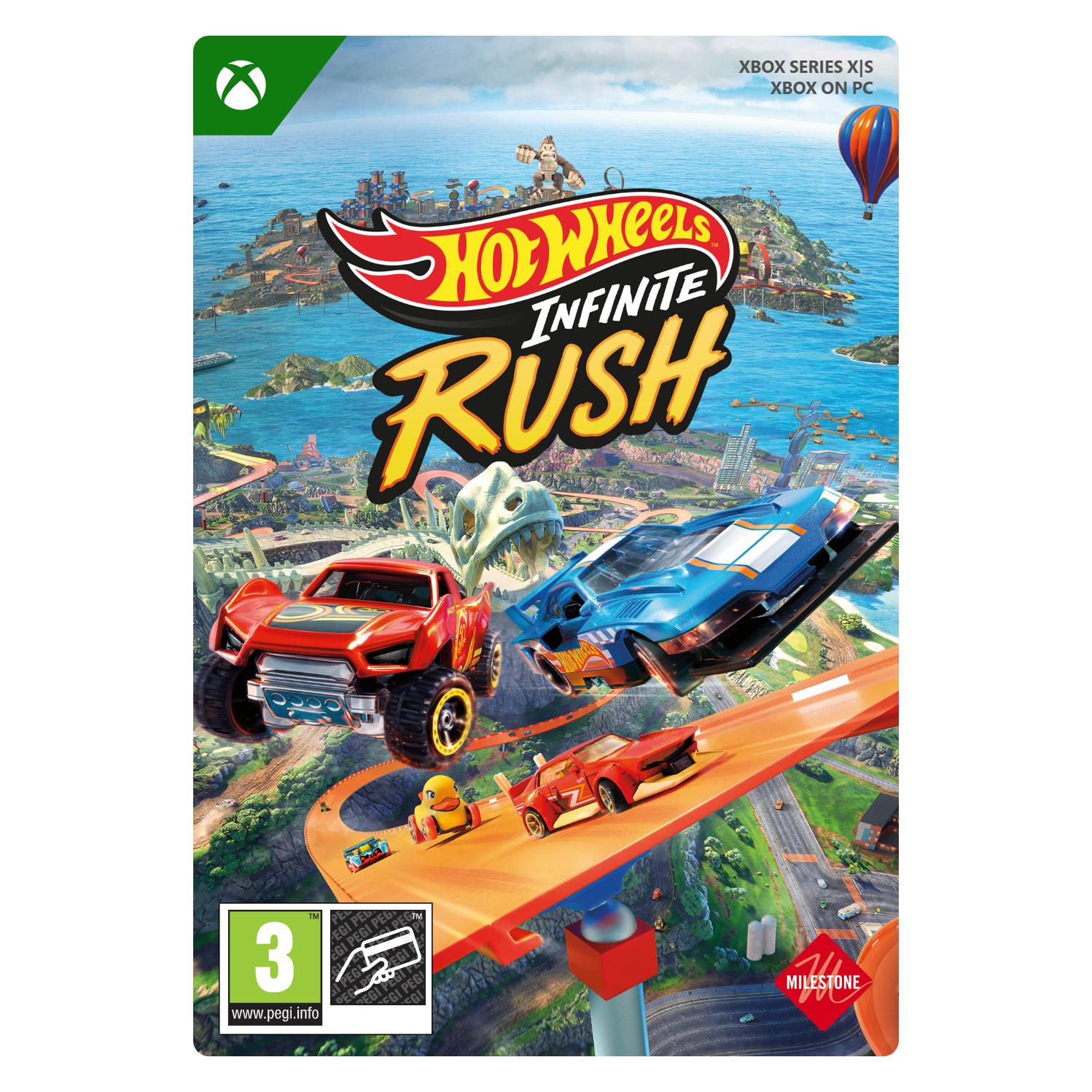 Microsoft Xbox HOT WHEELS Infinite Rush Download Code (Windows, Xbox Series S, Xbox Series X) (EP2-88619)