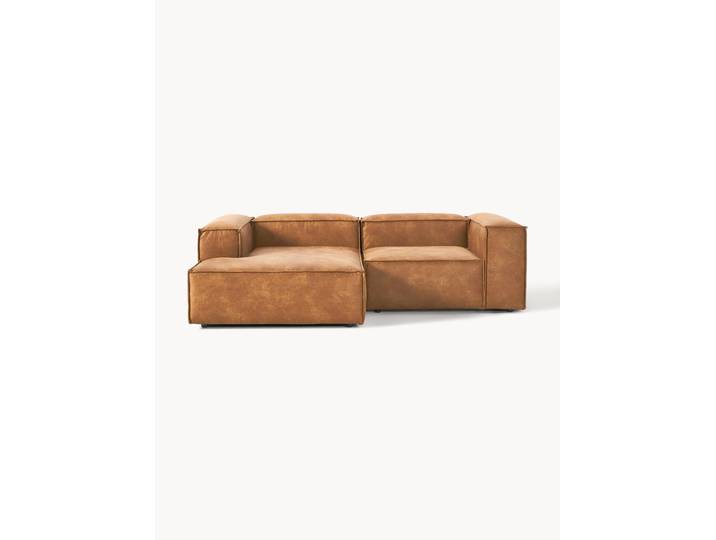 Modulares Leder-Ecksofa Lennon (3-Sitzer)