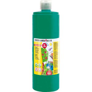 Eberhard-Faber Fingerfarbe EFA Color, kobaltgrün, 750 ml, auswaschbar