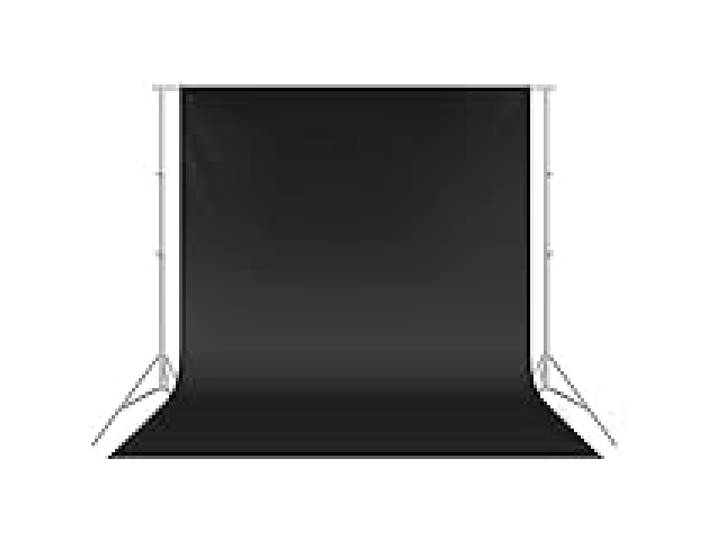 NEEWER 10x12 ft/3x3.6m Pro Fond de Studio Photo en Polyester Premium, Noir