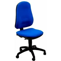 Unisit, Bürostuhl, Bürostuhl Ariel Aicp Blau (45 - 57 cm)
