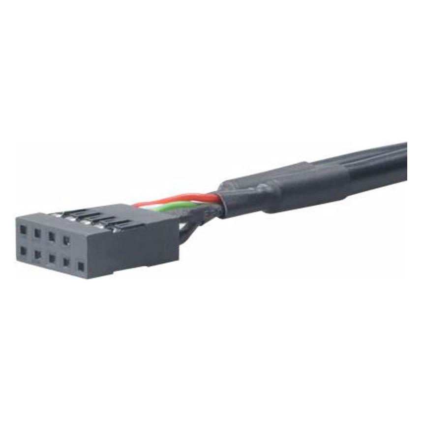 Akasa USB 2.0 zu USB 3.0 Header intern (0.10 m, USB 2.0) (AK-CBUB19-10BK)