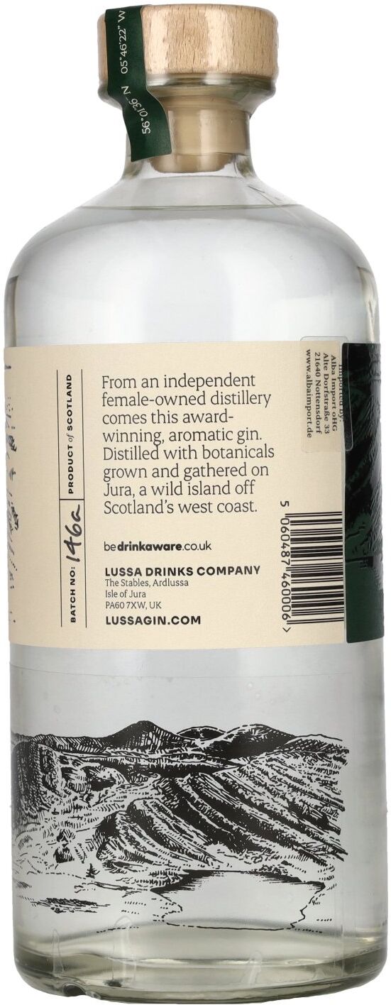Lussa Gin Isle of Jura 42% Vol. 0,7l