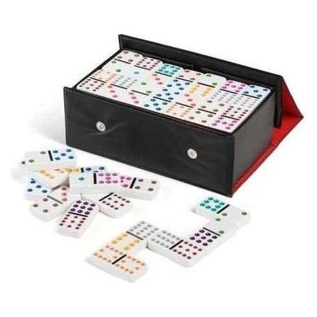 Grapet Gra Domino 91 szt. w etui 12XVCD (1 - 2 Spieler) (12XVCD)