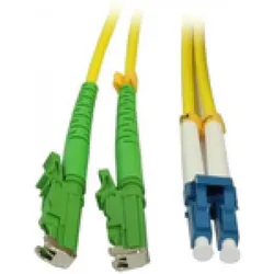 Synergy 21 S215520 Glasfaserkabel 20 m 2x LC 2x E-2000 (LSH) Gelb (20 m), Netzwerkkabel