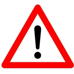 BRW, Sicherheitskennzeichnung, Andere Gefahren 1.30