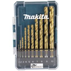 Makita D-72849 D-72849 Spiralbohrer-Set 1 mm, 2 mm, 3 mm, 4 mm, 5 mm, 6 mm, 7 mm, 8 mm, 9 mm, 10 mm 1 St.