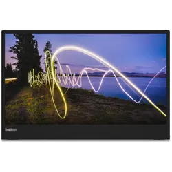 Lenovo ThinkVision M15 Computerbildschirm 39,6 cm (15.6") 1920 x 1080 Pixel Full HD LED Schwarz