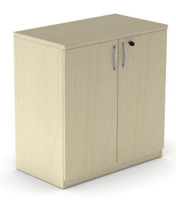 Schrank NEVADA, B 800 x T 445 x H 825 mm, Ahorn/Ahorn