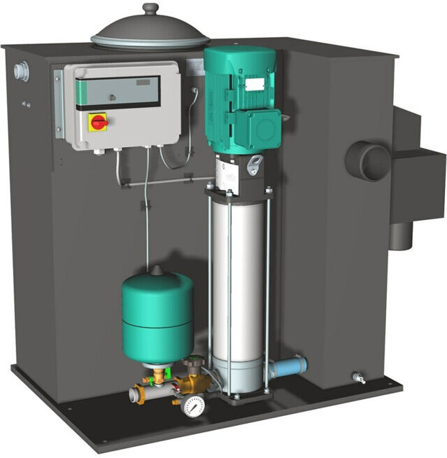 Wilo Système de pompe individuelle Economy CO/T-1 Helix V 406/EC,G11/4/G11/4,0,75kW (2554259)