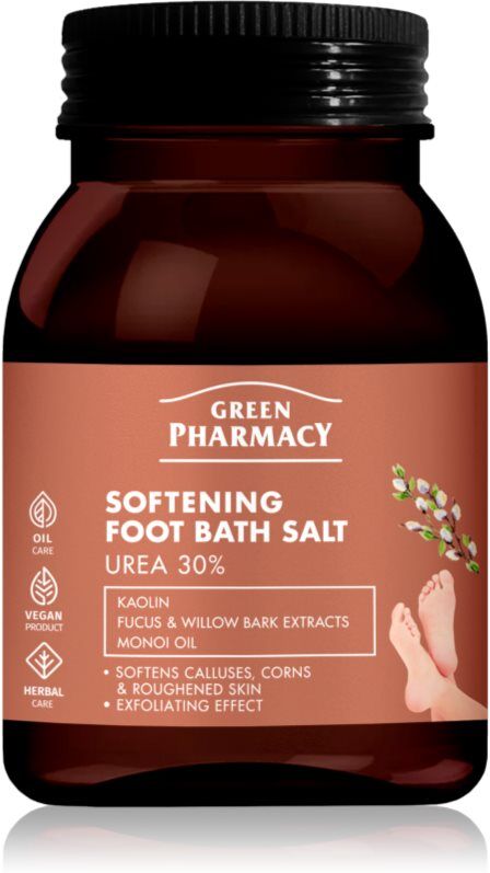 Green Pharmacy Foot Care Softening Foot Bath Salt sel de bain pieds 400 ml