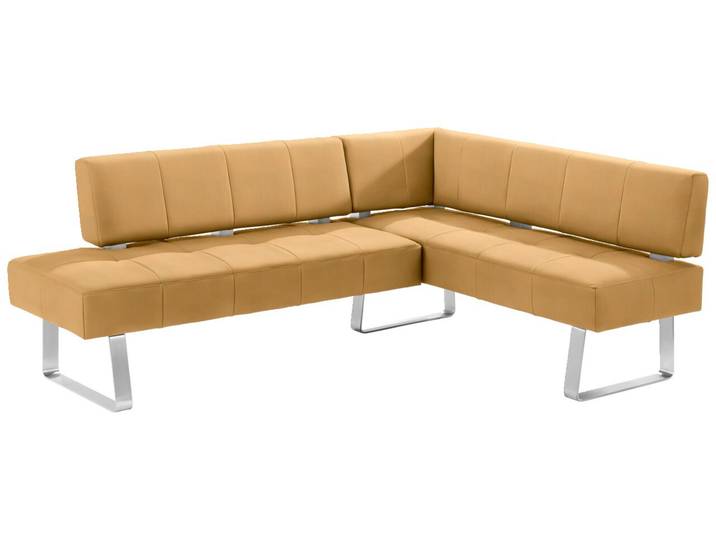 Moderano Eckbank LUPO II, senf, Stoff
