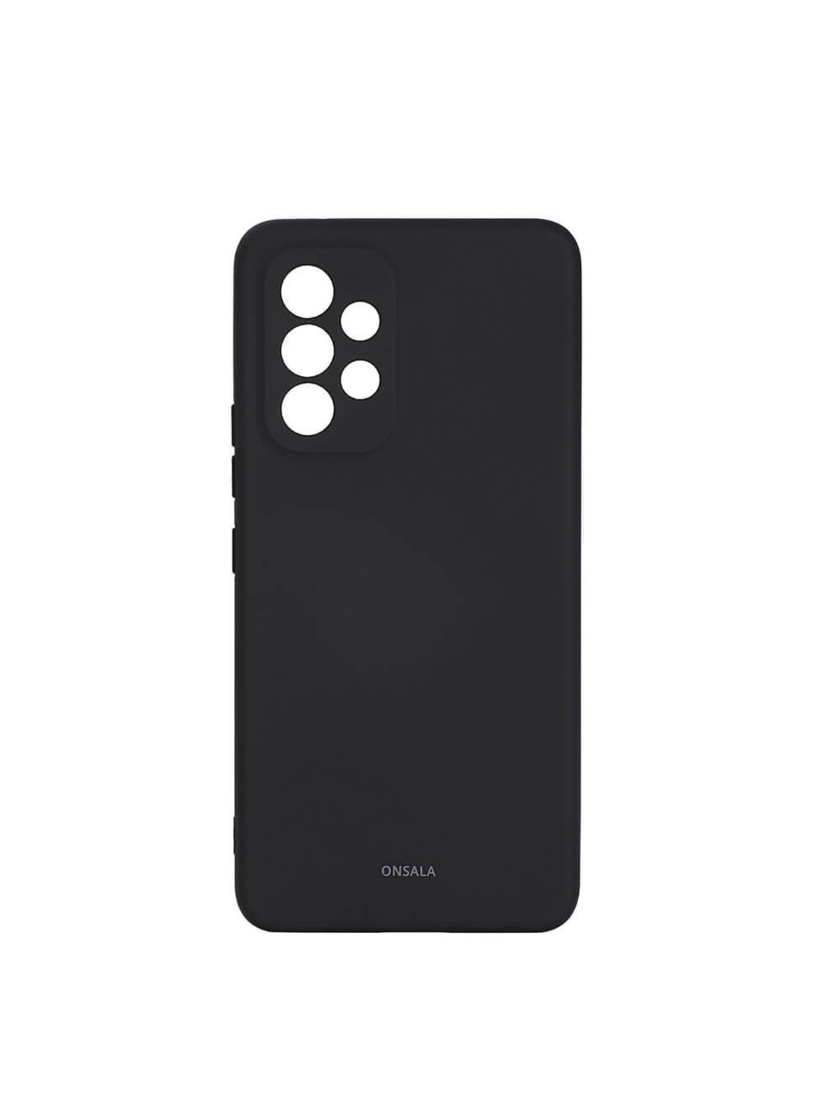 ONSALA Phone Case Silicone Black - Samsung A53