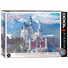 eurographics Puzzle - Schloss Neuschwanstein im Winter - 1000 Teile 301030