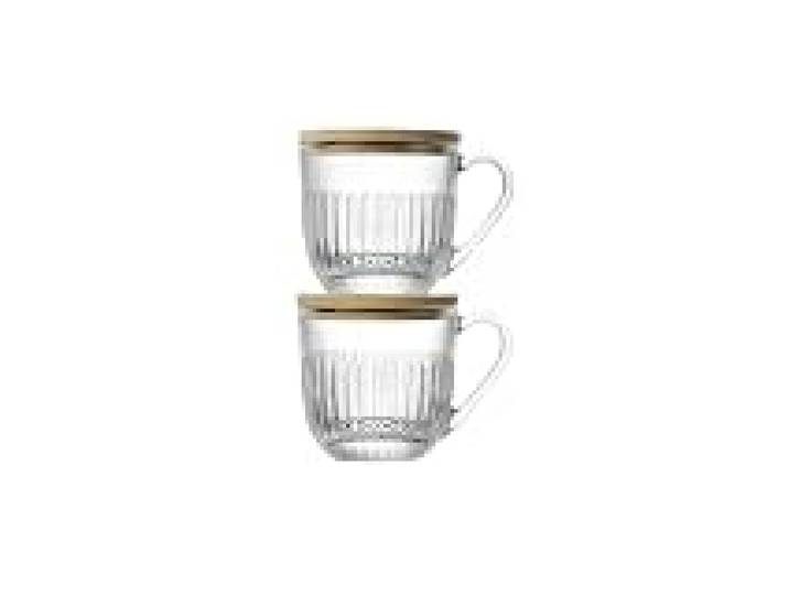 La Rochère Lot de 2 tasses Ouessant avec couvercle