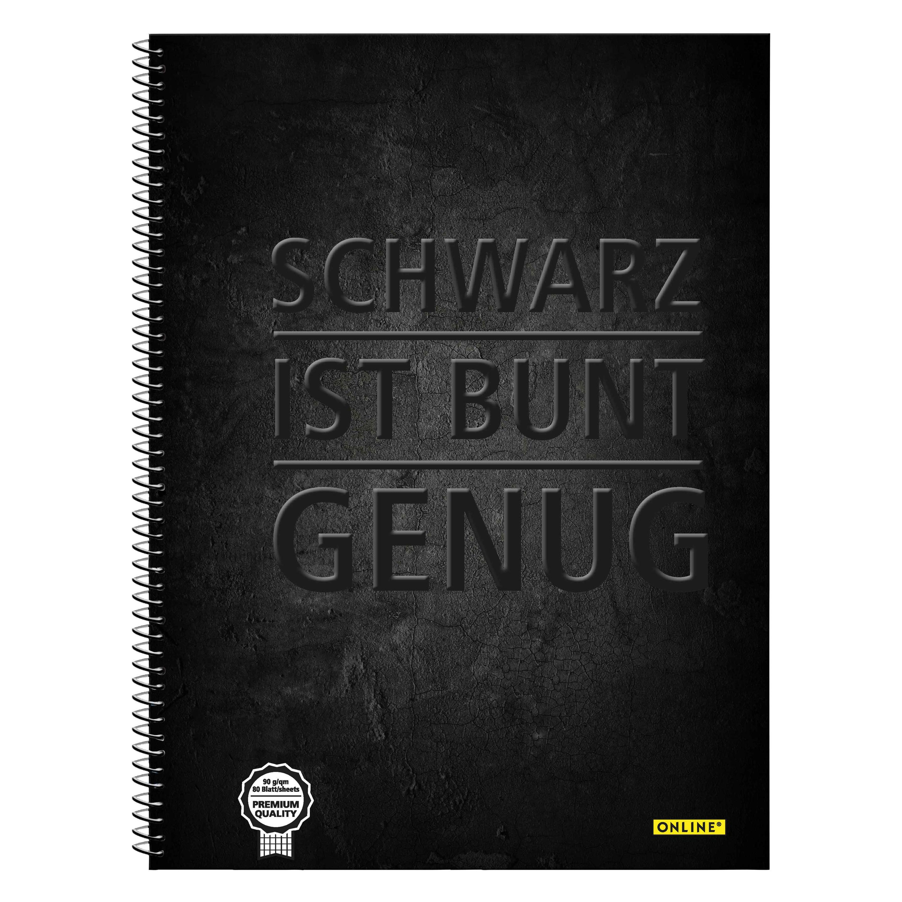 Online Collegeblock A4 kariert (A4, Kariert, Weicher Einband) (10122/9)