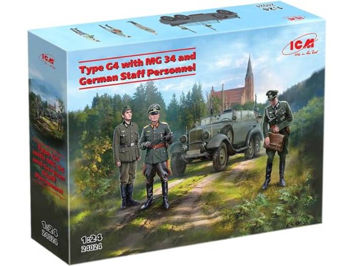 Icm - type g4 con mg 34 - 1/24 - icm 24024