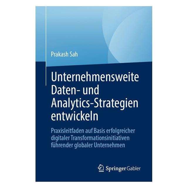Springer Definition von Unternehmensdaten- und Analyse-Strategie (Deutsch, Prakash Sah, 2026) (64775700)