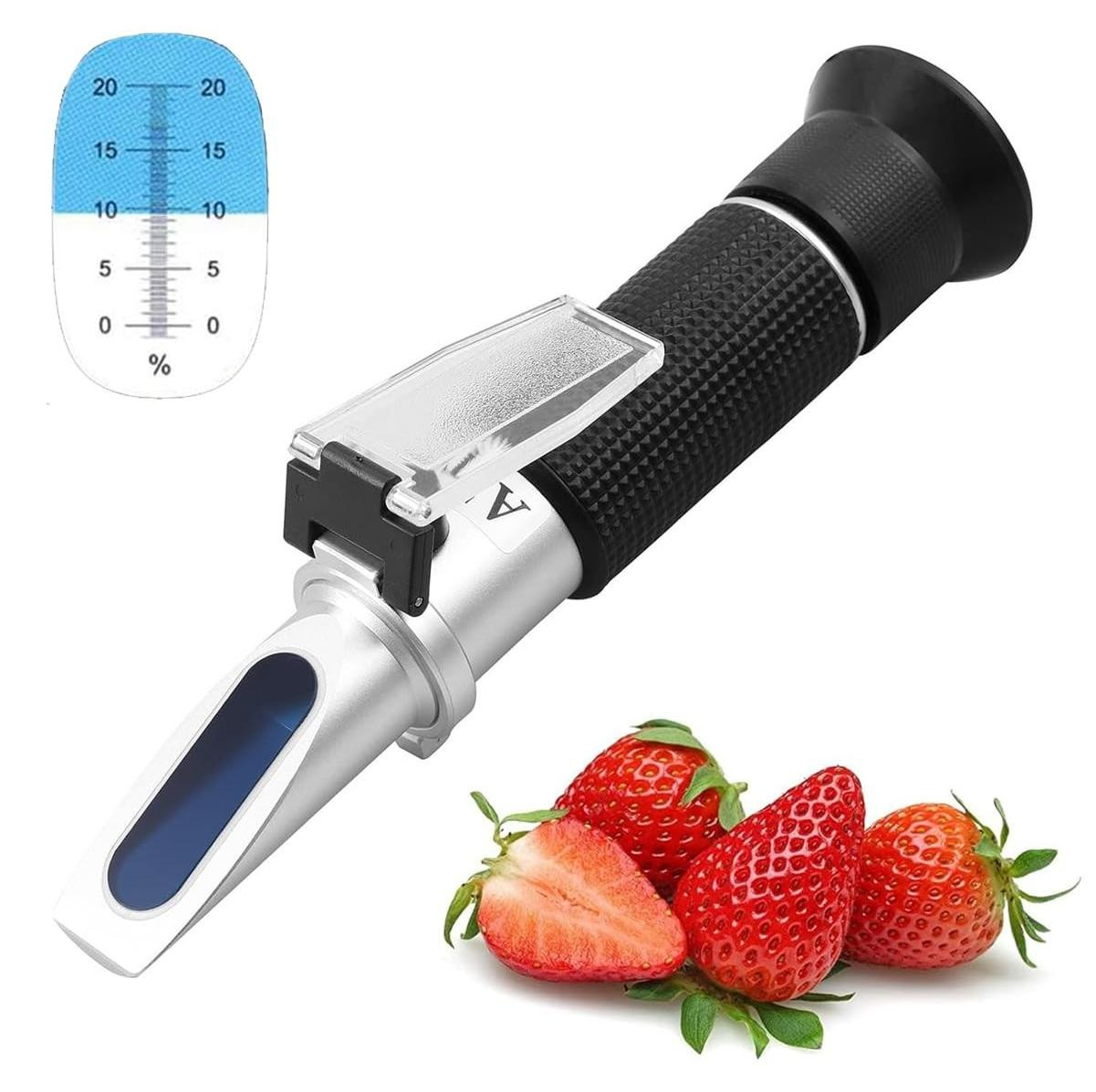 Brix Refractometer voor het testen van suikergehalte van 0-20%