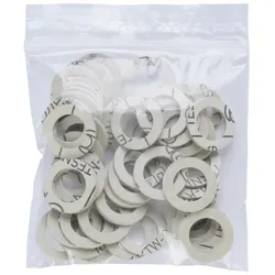 airfit  44x32x2mm Faserdichtung, Trinkw.Ersatzd. 50 Stück für Trinkwasser u. Gas