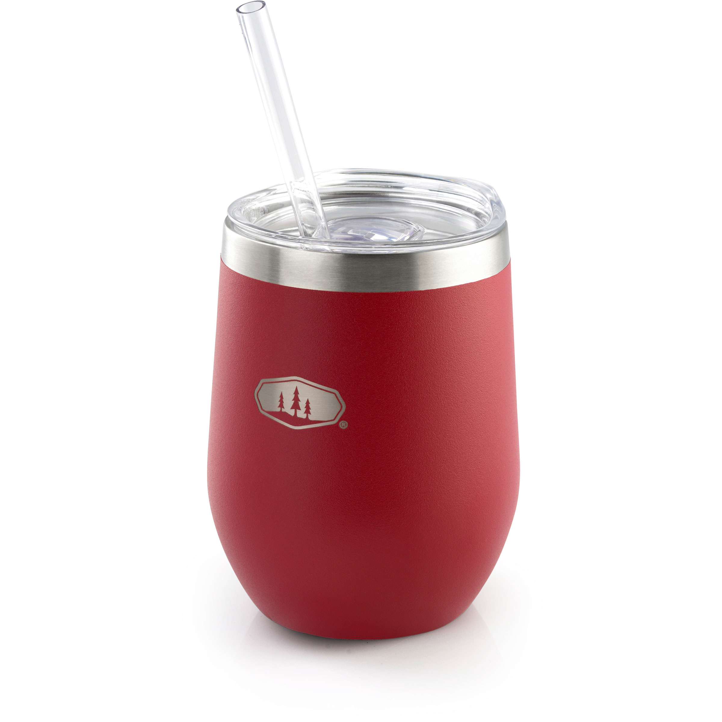 GSI Glacier Stainless Tumbler 12oz Trinkbecher Campinggeschirr rot Größe 0.355L Camping
