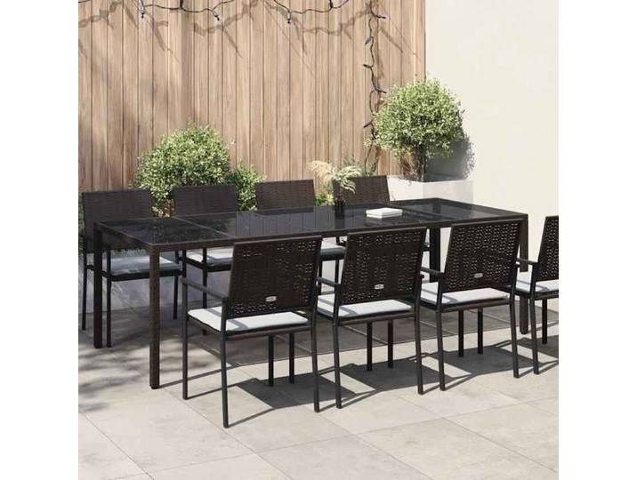 Maison Exclusive - Table de Jardin Marron polyrotin