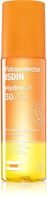 ISDIN Hydro Oil Bräunungsspray SPF 30 200 ml