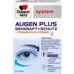 Doppelherz Augen Plus Sehkraft+schutz System 60 ST