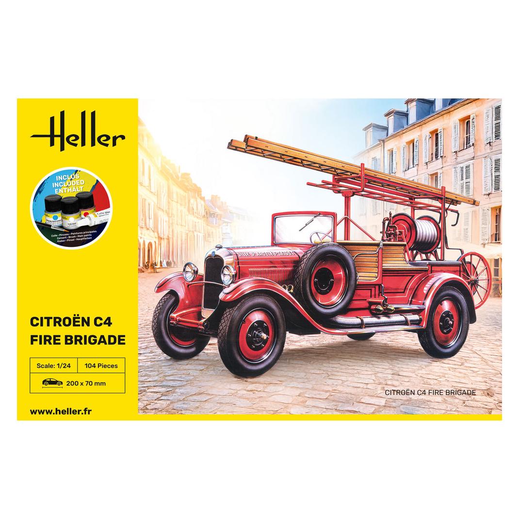 Heller STARTER KIT Citroen C4 Fire Brigade (56733)