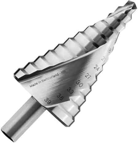 BOSCH Fraise 12 étages HSS queue cylindrique Ø 10 mm - 2608597521