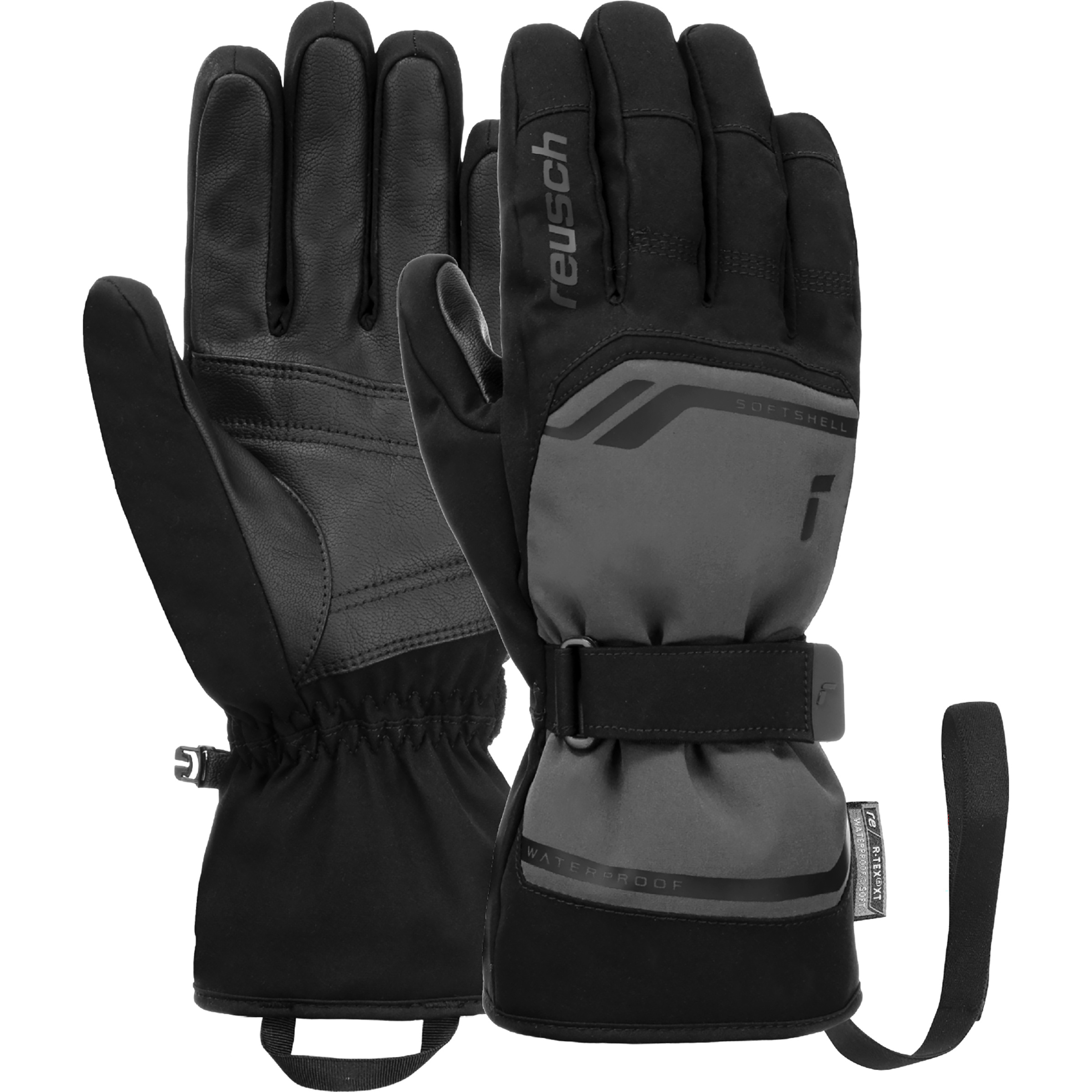 Reusch Primus R-Tex XT Skihandschuhe grau Größe 7 Skifahren Isolierend Wasserabweisend