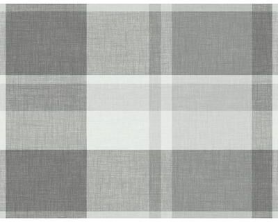 A-Street Prints Madaket Dark Grey Plaid Wallpaper