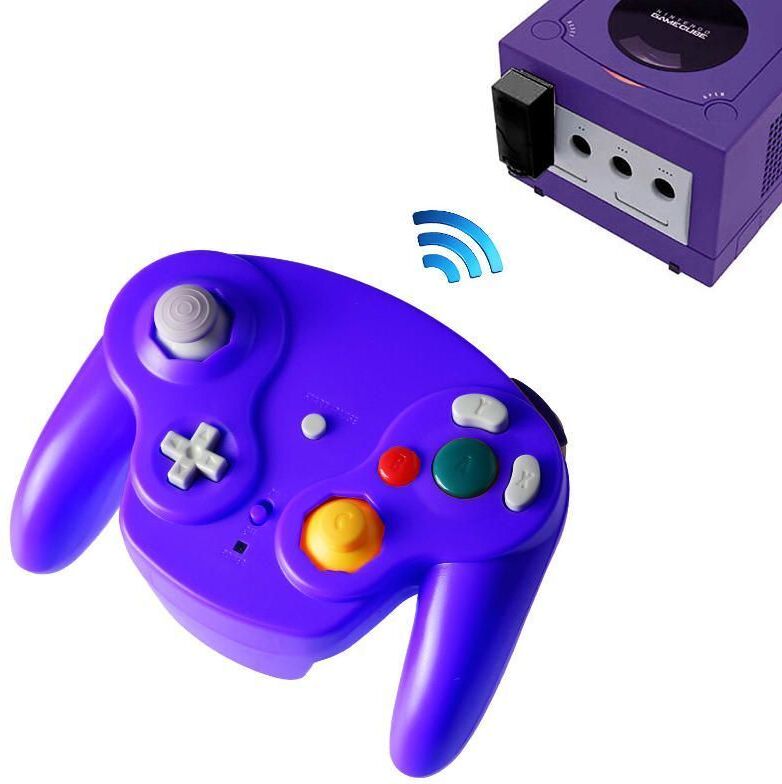 Nintendo GameCube Ohjain Langaton Lila (ei original)
