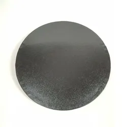 Cakeboard Schwarz 25cm 12mm Stärke