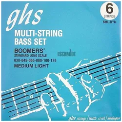 GHS 3045 6 ML Boomers - Saiten E-Bass