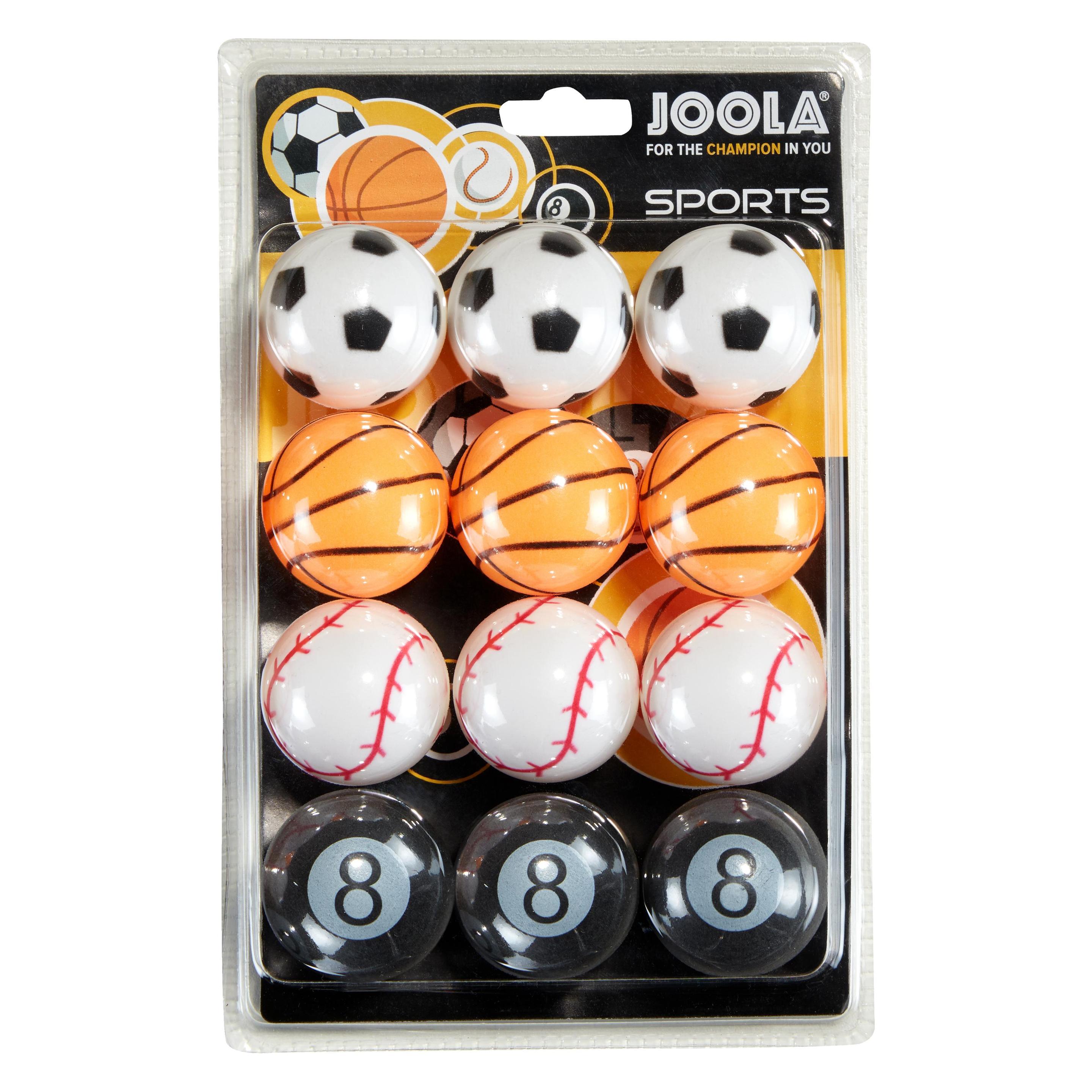 Joola Satz von 12 Tischtennisbällen Sport (12 Stk.) (42177)