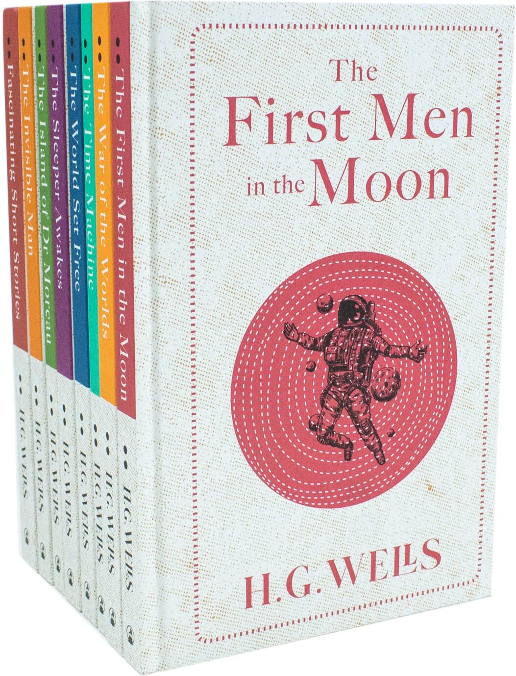 Classic Editions The Complete H.G. Wells 8 Books Hardback Collection Set – Science Fiction Classics Collection